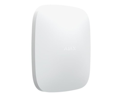 Интеллектуальная централь Ajax Hub Plus white EU с поддержкой 2 SIM-карт и Wi-Fi