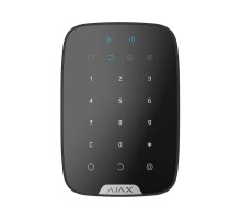 Бездротова сенсорна клавіатура Ajax Keypad Plus (8EU) UA black зі зчитувачем карток Pass і брелоків Tag