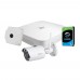 Комплект видеонаблюдения WiFi kit 1cam: 1 видеорегистратор, 1 жесткий диск, 1 Wi-Fi-видеокамера 4 Мп и 1 кронштейн