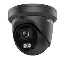 IP-відеокамера 4 Мп Hikvision DS-2CD2347G2-LU(C) (2.8 мм) Black ColorVu з вбудованим мікрофоном і відеоаналітикою для системи відеонагляду