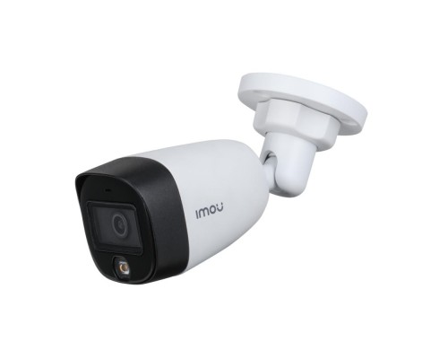 HDCVI видеокамера 2 Мп IMOU HAC-FB21FP (2.8 мм) со встроенным микрофоном для системы видеонаблюдения