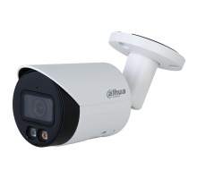 IP-відеокамера 4 Мп Dahua DH-IPC-HFW2449S-S-IL (2.8 мм) з подвійним підсвічуванням для системи відеонагляду