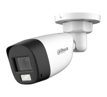 HDCVI видеокамера 5 Мп Dahua DH-HAC-HFW1500CLP-IL-A (2.8 мм) с двойной подсветкой для системы видеонаблюдения