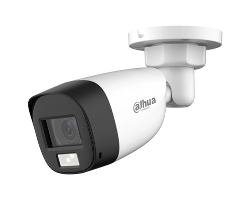 HDCVI видеокамера 5 Мп Dahua DH-HAC-HFW1500CLP-IL-A (2.8 мм) с двойной подсветкой для системы видеонаблюдения
