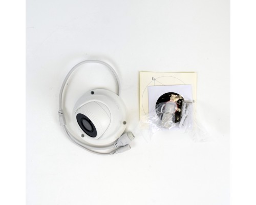 IP-відеокамера 5 Мп ZKTeco ES-855L21C-E3 з детекцією облич для системи відеонагляду