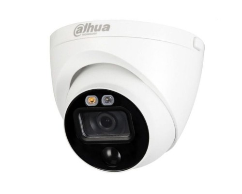 HDCVI відеокамера Dahua HAC-ME1200EP-LED(2.8mm) для системи відеонагляду