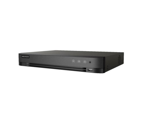 HD-TVI видеорегистратор 8-канальный Hikvision iDS-7208HQHI-M1/FA с поддержкой детекции лиц для системы видеонаблюдения
