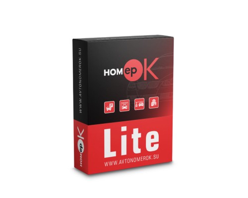 ПЗ для розпізнавання автономерів HOMEPOK Lite 2 канали