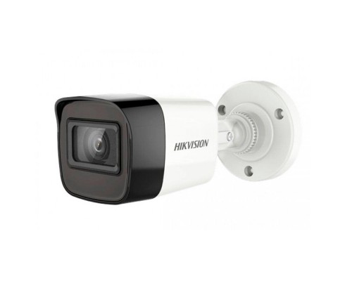HD-TVI видеокамера 5 Мп Hikvision DS-2CE16H0T-ITFS (3.6mm) з вбудованим мікрофоном для системи відеонагляду