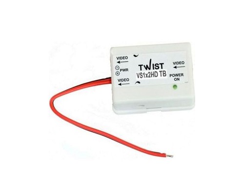 Розподілювач відеосигналу Twist- VS1x2-HD-TB