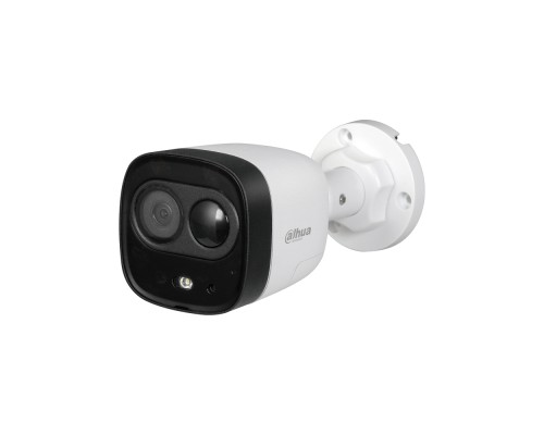 HDCVI видеокамера 5 Мп Dahua DH-HAC-ME1500DP (2.8 мм) активного реагирования для системы видеонаблюдения
