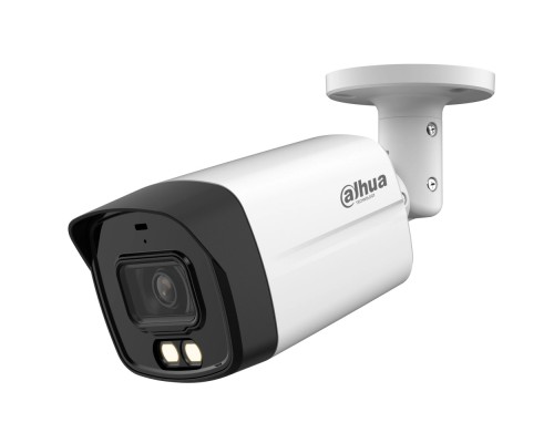 HD-CVI відеокамера 2 Мп Dahua DH-HAC-HFW1200TLMP-IL-A (2.8 мм) з подвійним підсвічуванням для системи відеонагляду