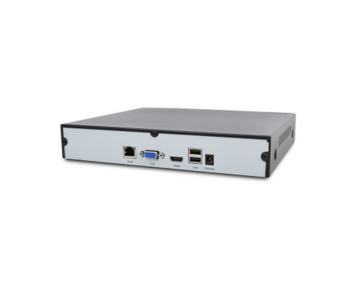 IP-видеорегистратор 8-канальный ZKTeco Z8508NER с AI функциями для систем видеонаблюдения
