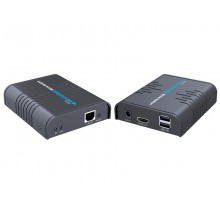 Видео-удлинитель KVM HDMI Lenkeng LKV373KVM по IP-сети до 120 м