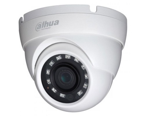 HD-CVI видеокамера 2 Мп Dahua HAC-HDW1200MP-S3-0280B для системы видеонаблюдения