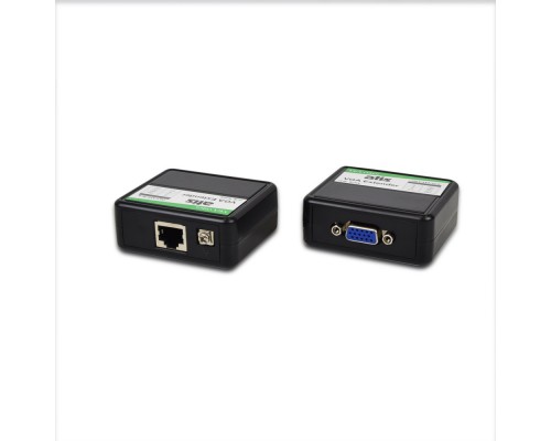 Активний приймач-передавач VGA-відео та аудіо RJ45 до 100 м ATIS VGA Extender