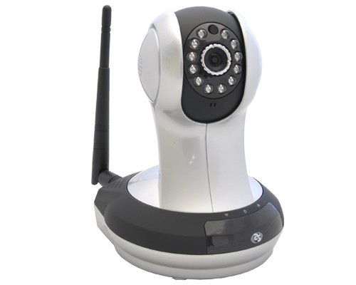 IP-відеокамера поворотна 1 Мп з Wi-Fi ATIS AI-361 (Gray) для системи відеоспостереження