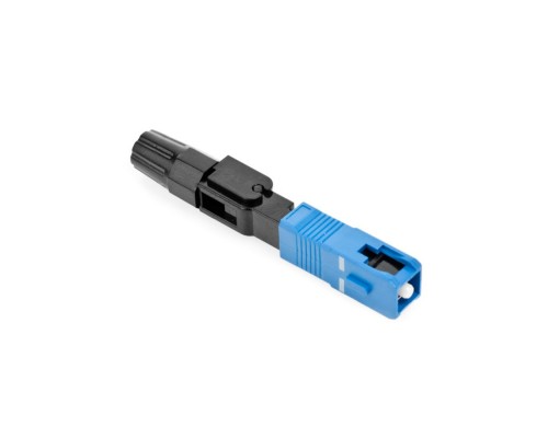 Разъем Fast connector SC/UPC -3mm для быстрого монтажа на кабель с одномодовым оптическим волокном