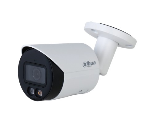 IP-відеокамера 8 Мп Dahua DH-IPC-HFW2849S-S-IL (2.8 мм) з подвійним підсвічуванням для системи відеонагляду