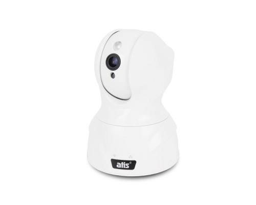 IP-відеокамера поворотна 1 Мп з Wi-Fi ATIS AI-361 (White) для системи відеоспостереження